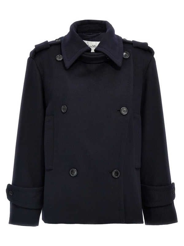 막스마라 FW24 Laveno coat LAVENO005A Blue