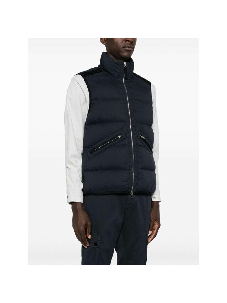 스톤아일랜드 FW24 Outwear Waistcoat Stone Island 8115G0828  V0020 BLUE