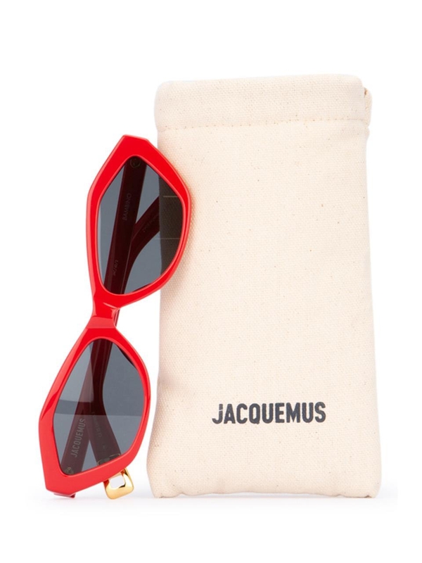 자크뮈스 FW24 JACQUEMUS SUNGLASSES JAC42C2SUN 000 Black