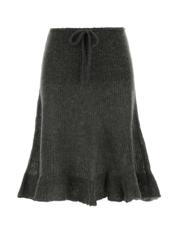 기마구아스 FW24 GIMAGUAS SKIRTS FUZZYSKIRT DARKGREY Grey