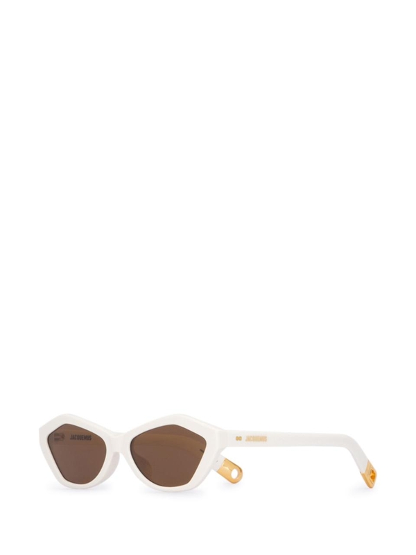 자크뮈스 FW24 JACQUEMUS SUNGLASSES JAC42C3SUN 000 White