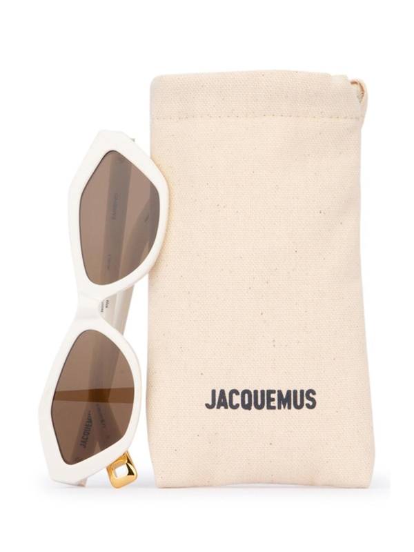 자크뮈스 FW24 JACQUEMUS SUNGLASSES JAC42C3SUN 000 White