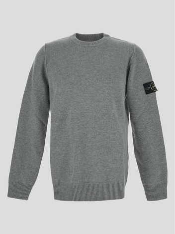 스톤아일랜드 FW24 Stone Island Knit 8115508A3V0M64 Melangegrey