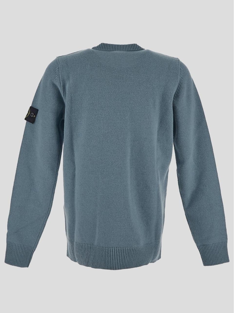 스톤아일랜드 FW24 Stone Island Knit 8115508A3V0066 Greygreen