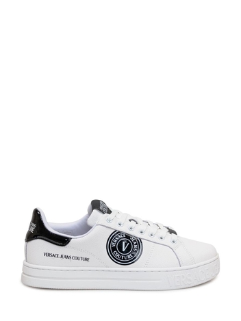 베르사체 진스 꾸뛰르 FW24 VERSACE JEANS COUTURE Sneakers 77YA3SK1ZP332 L02 WHITE/BLACK