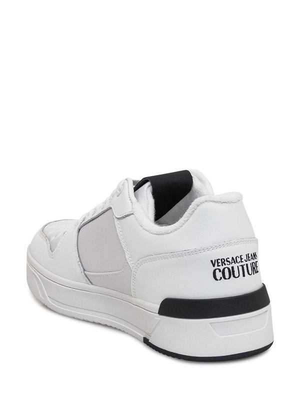 베르사체 진스 꾸뛰르 FW24 VERSACE JEANS COUTURE Sneakers 77YA3SJ1ZP356 003 WHITE