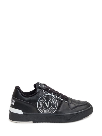 베르사체 진스 꾸뛰르 FW24 VERSACE JEANS COUTURE Sneakers 77YA3SJ1ZP356 899 BLACK