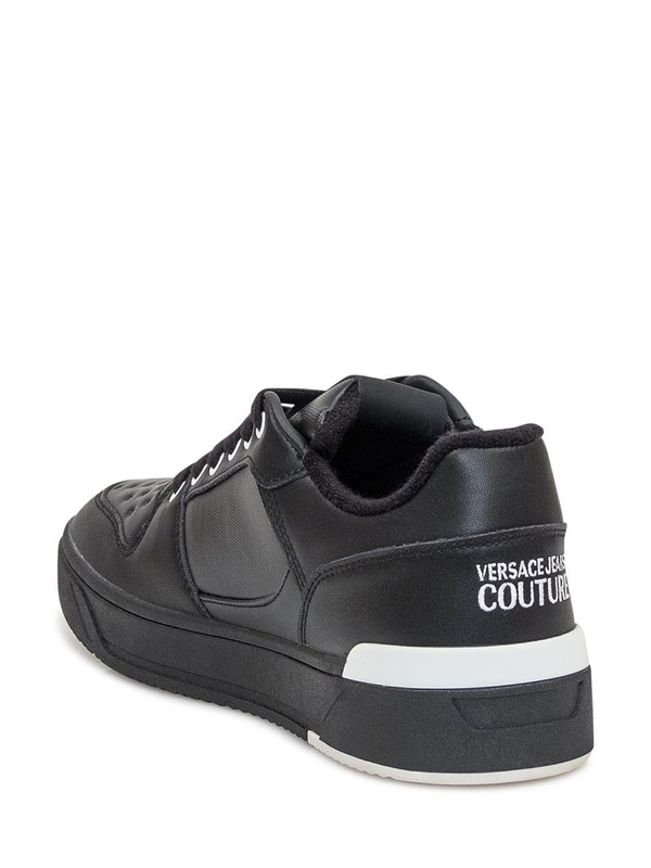 베르사체 진스 꾸뛰르 FW24 VERSACE JEANS COUTURE Sneakers 77YA3SJ1ZP356 899 BLACK