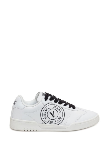 베르사체 진스 꾸뛰르 FW24 VERSACE JEANS COUTURE Sneakers 77YA3SD1ZP347 L02 WHITE/BLACK