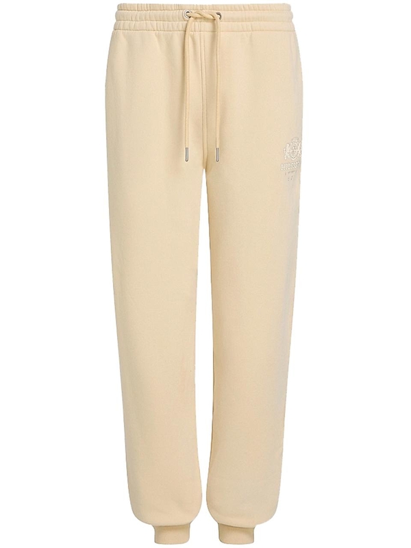 타미 힐피거 FW24 REG VARSITY CREST SWEATPANTS WW0WW42884 Nude & Neutrals