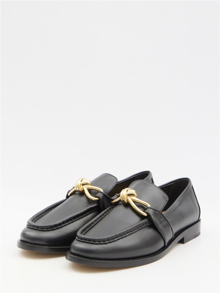 보테가베네타 FW24 Astaire loafers 796697_V4R30_1000 BLACK