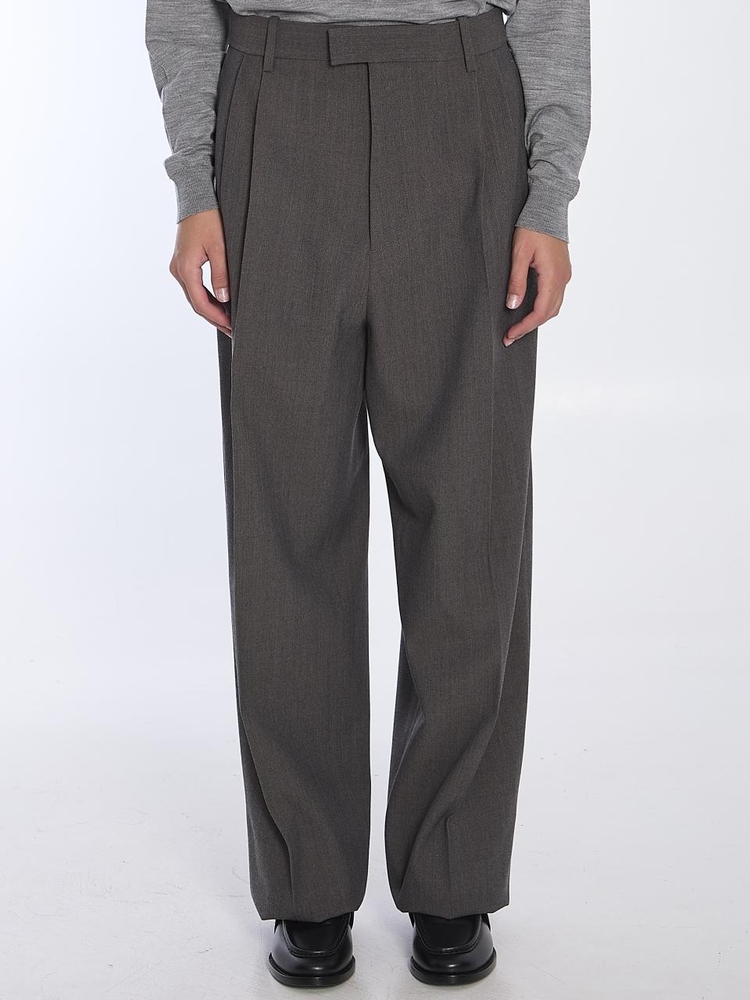 보테가베네타 FW24 Light wool trousers 805025_V4M30_1962 GREY