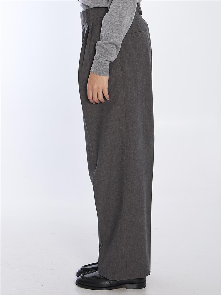 보테가베네타 FW24 Light wool trousers 805025_V4M30_1962 GREY