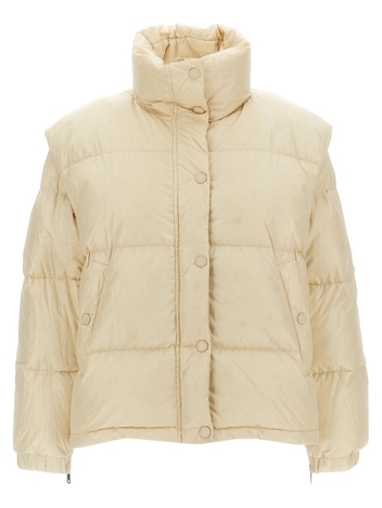 위켄드 막스마라 FW24 Baiardo cropped bomber jacket BAIARDO028 Beige