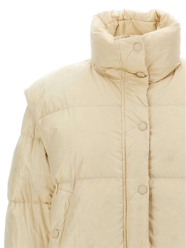 위켄드 막스마라 FW24 Baiardo cropped bomber jacket BAIARDO028 Beige