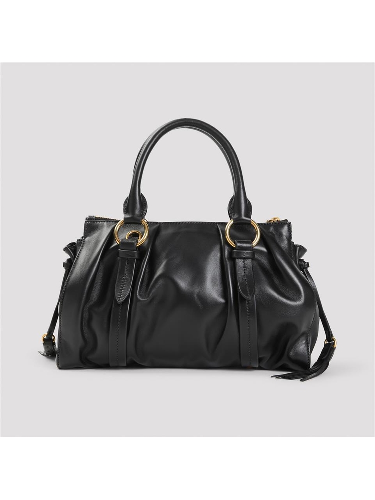 미우미우 FW24 Miu Miu Handbag 5BB166VOOO.2CSW Black