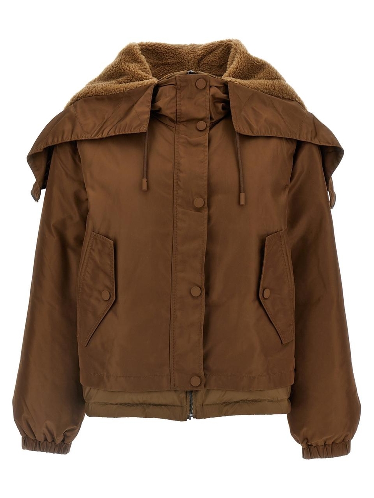 위켄드 막스마라 FW24 Agora parka AGORA004 Brown