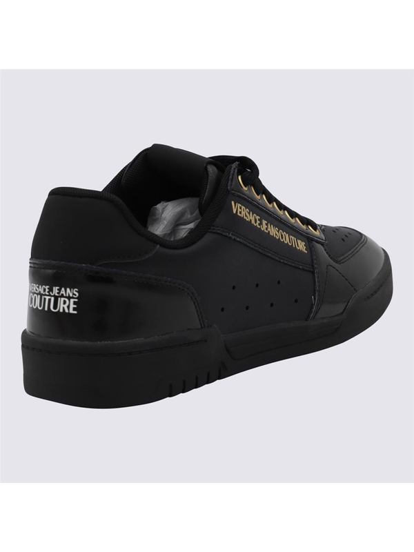 베르사체 진스 꾸뛰르 FW24 VERSACE JEANS COUTURE Sneakers Black 77YA3SD4ZP349899 Black