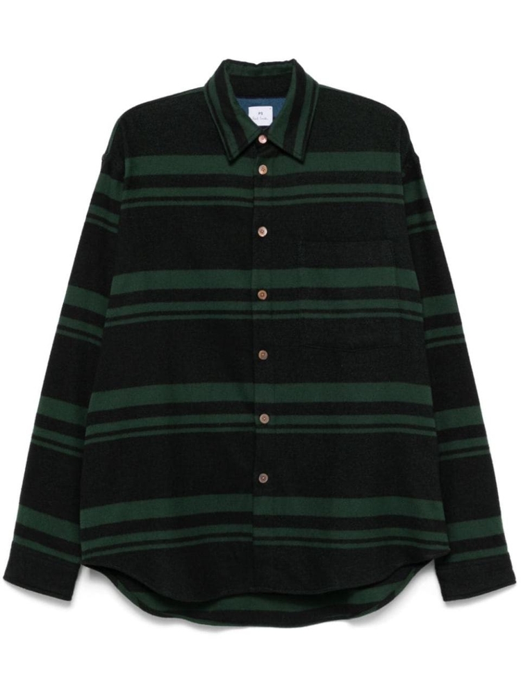 폴 스미스 FW24 Paul Smith Shirts Green M2R119ZN2220138 Green