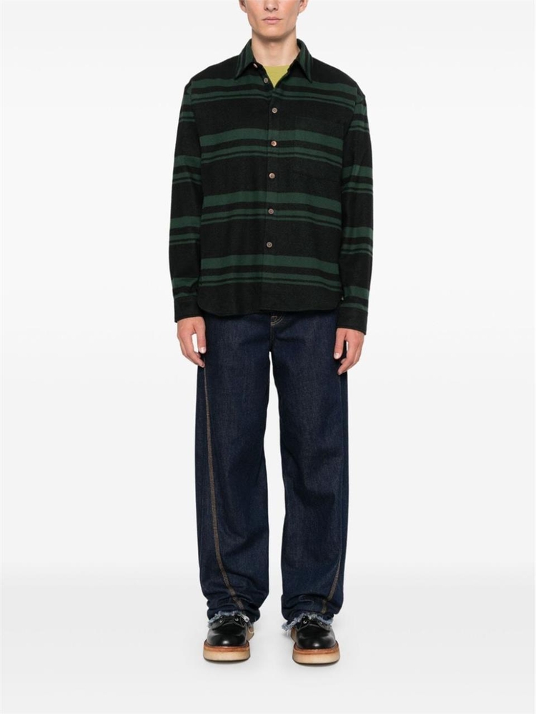 폴 스미스 FW24 Paul Smith Shirts Green M2R119ZN2220138 Green