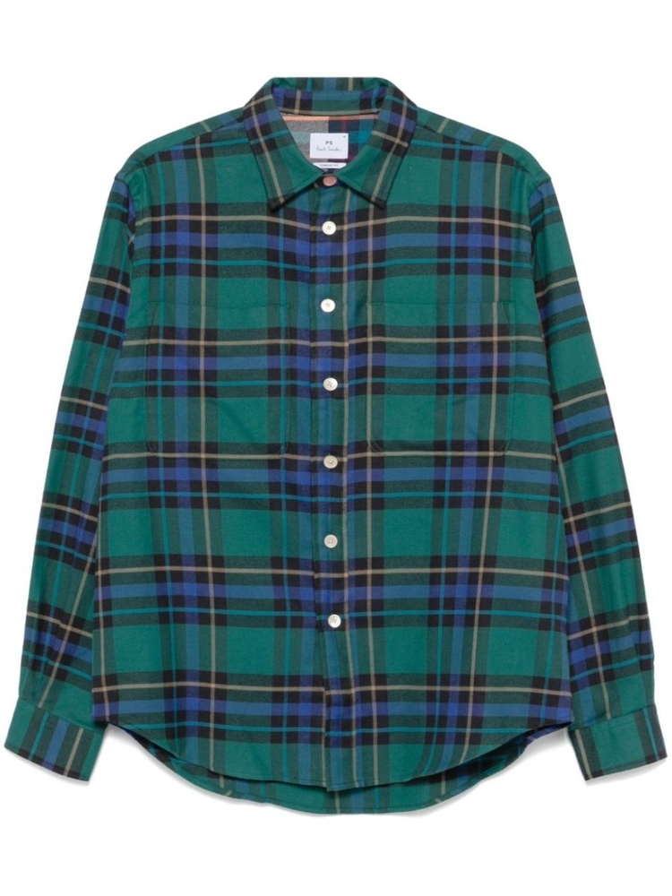 폴 스미스 FW24 Paul Smith Shirts Green M2R450YN2220233 Green