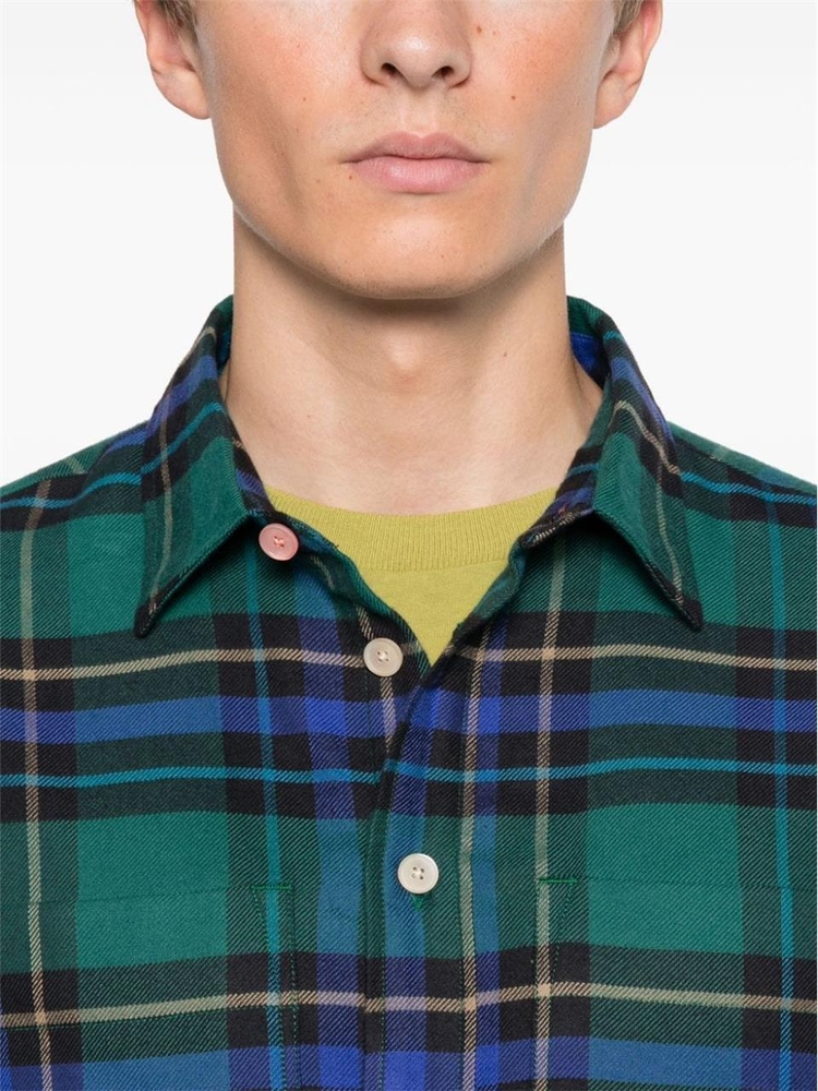 폴 스미스 FW24 Paul Smith Shirts Green M2R450YN2220233 Green