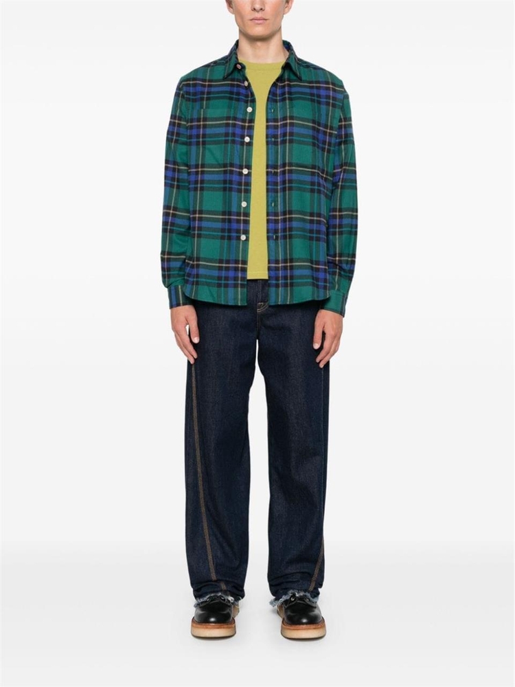 폴 스미스 FW24 Paul Smith Shirts Green M2R450YN2220233 Green