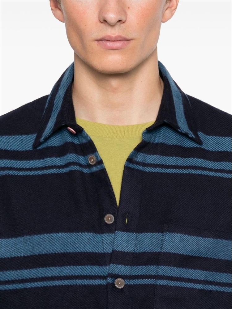 폴 스미스 FW24 Paul Smith Shirts Blue M2R119ZN2220149 Blue