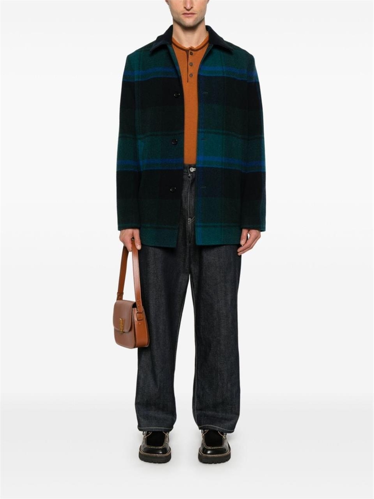 폴 스미스 FW24 Paul Smith Coats Green M2R040ZN2220638 Green