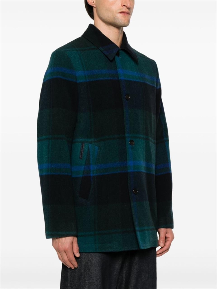 폴 스미스 FW24 Paul Smith Coats Green M2R040ZN2220638 Green