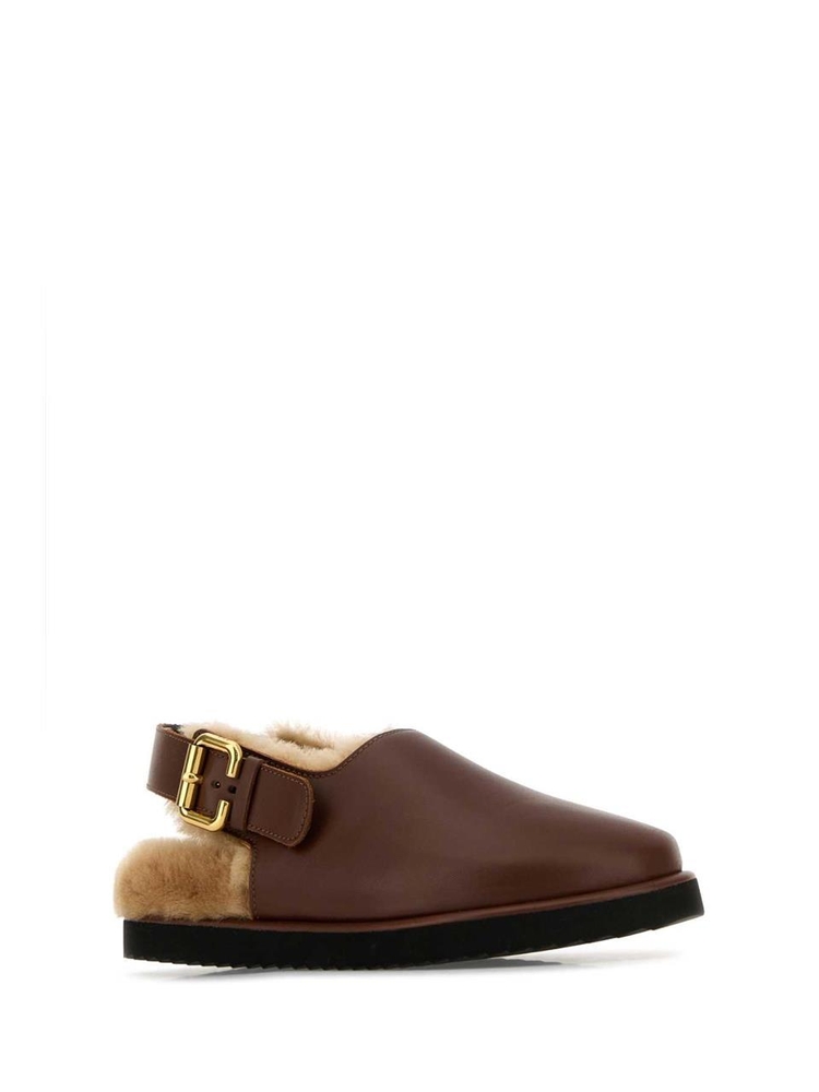 끌로에 FW24 CHLOE SLIPPERS CHC24W06TOJ 25E Brown