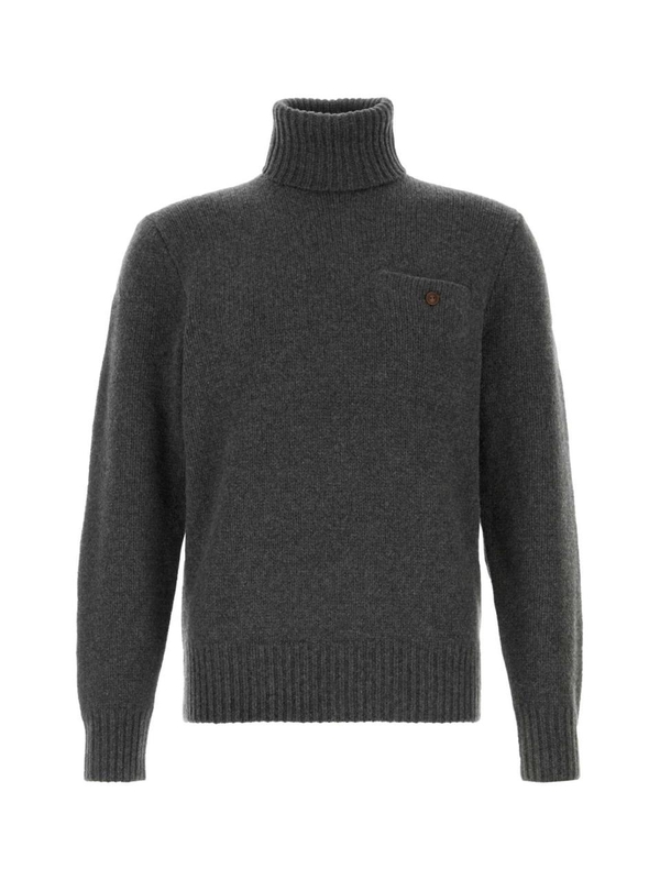 폴로 랄프로렌 FW24 POLO RALPH LAUREN KNITWEAR 710956608 002 Grey