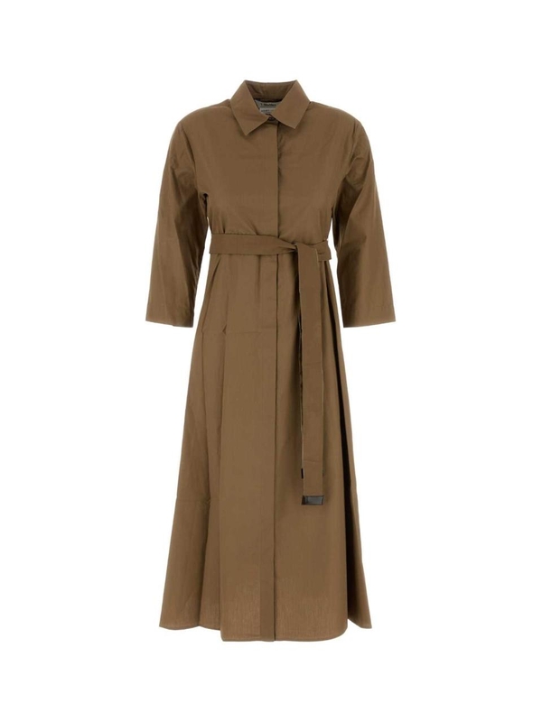 S 막스마라 SS24 S MAXMARA DRESSES 2419221071600 019 Brown