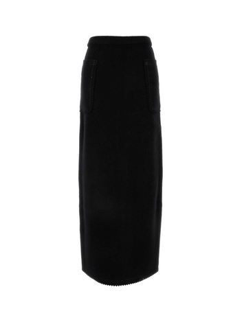 막스마라 FW24 MAX MARA SKIRTS 2421306013600 002 Black