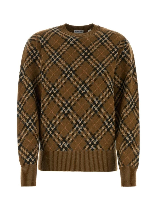 버버리 FW24 BURBERRY KNITWEAR 8099622 C1793 Checked