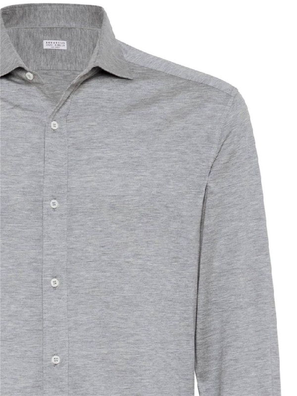 브루넬로쿠치넬리 FW24 Brunello Cucinelli Shirts Grey MH8366686C571 Grey