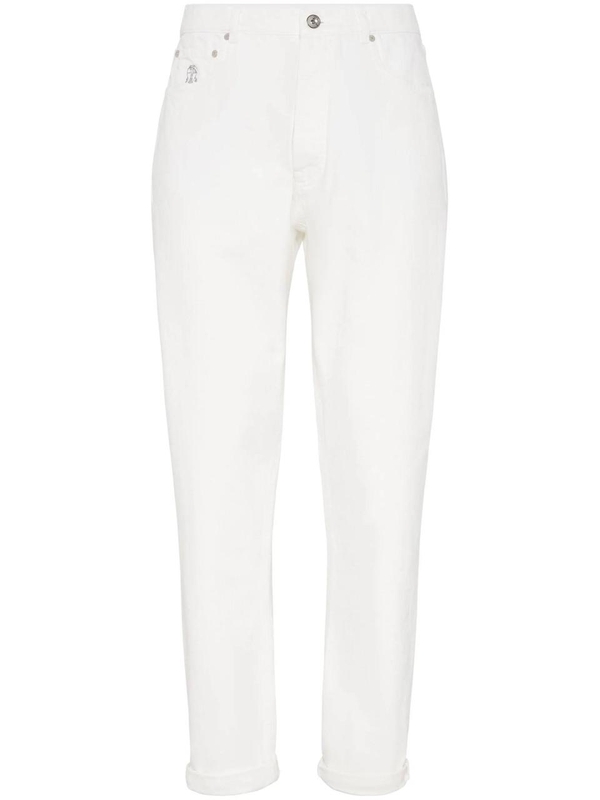 브루넬로쿠치넬리 FW24 Brunello Cucinelli Trousers M262PO1090C7210 Neve