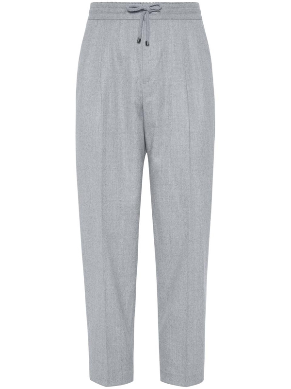 브루넬로쿠치넬리 FW24 Brunello Cucinelli Trousers Grey ME226E1710C272 Grey