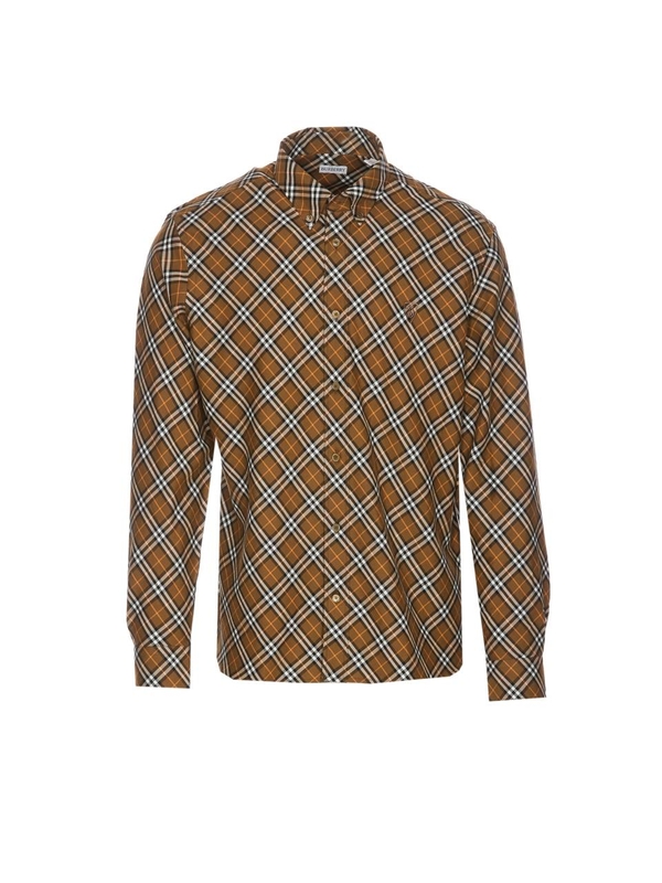 버버리 FW24 Burberry Shirts Brown 8098842C1477 Brown