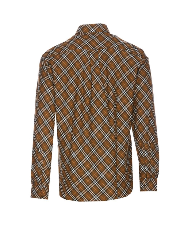 버버리 FW24 Burberry Shirts Brown 8098842C1477 Brown