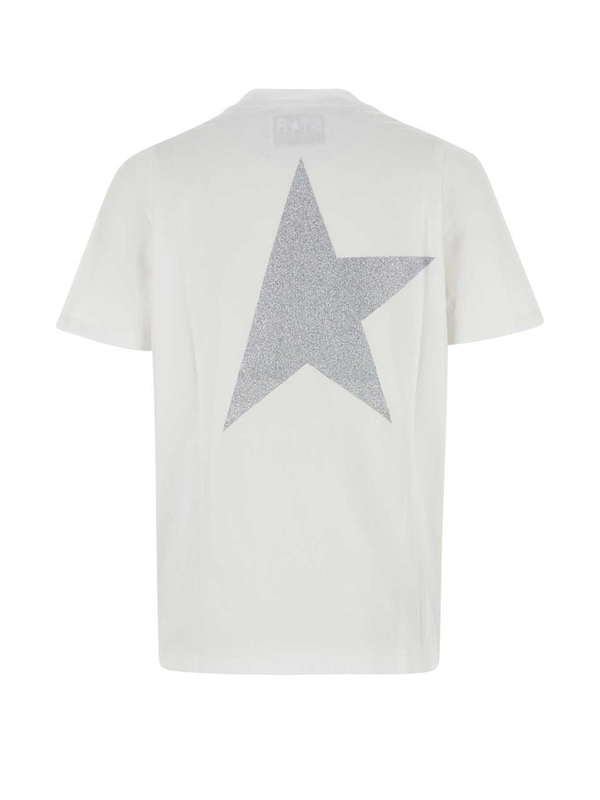 골든구스 FW24 GOLDEN GOOSE DELUXE BRAND T-SHIRT GWP01220P000880 80185 White