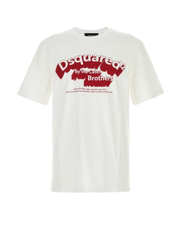 디스퀘어드2 FW24 DSQUARED T-SHIRT S71GD1460D20014 100 White