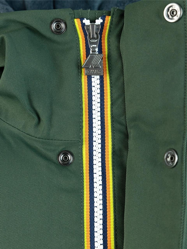  FW24 Jacko Twill Marmot Green Jacket K8133DWAL7 Green