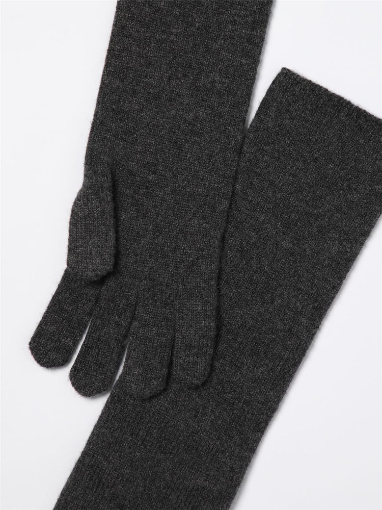 막스마라 FW24 Max Mara Womens Gloves 2424566013600 011 Gray