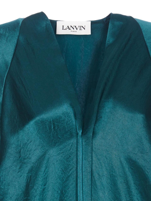 랑방 FW24 Lanvin Dresses Green DR00716006455 Green