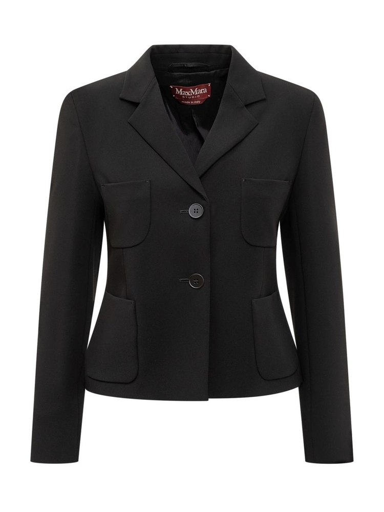 막스마라 스튜디오 FW24 MAX MARA STUDIO Blazers 2426046051600 001 NERO