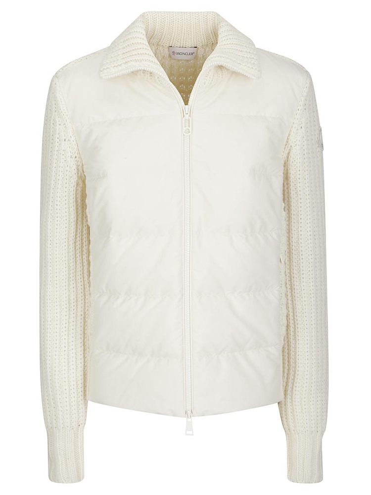 몽클레르 FW24 MONCLER CARDIGAN J20939B00043M4281 034 WHITE