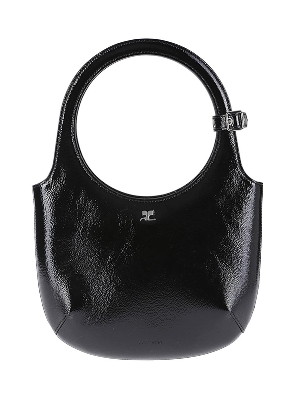 꾸레쥬 FW24 COURREGES SHOULDER BAG 424GSA102CR0043 9999 BLACK