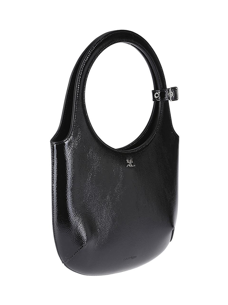 꾸레쥬 FW24 COURREGES SHOULDER BAG 424GSA102CR0043 9999 BLACK