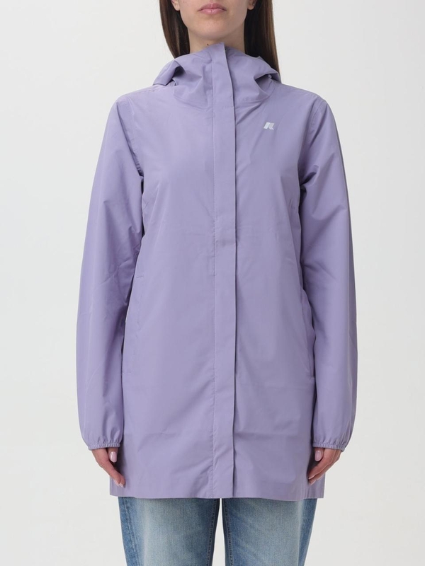  SS24 Womens K-way Jacket K5127NW 721 Lilac